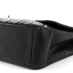 Caviar Maxi Single Flap Black