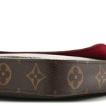 Monogram Pochette Felicie Chain Wallet Fuchsia