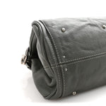 Calfskin Medium Paddington Satchel Gray