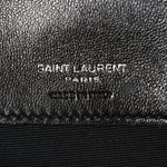 Lambskin Chevron Quilted Small LouLou Black