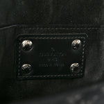 Satin Mini Monogram Conte De Fees Patchwork Musette Black