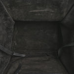 Grained Calfskin Medium Phantom Luggage Black