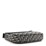 Grained Calfskin Oblique Saddle Messenger Black