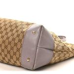 Monogram Large Heart Bit Charm Hobo Purple