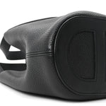 Taurillon Clemence Swift In-The-Loop 18 Bag Black