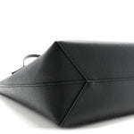 Grained Calfskin Mini Himmel Shopper Tote Black