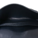 Oblique Small Saddle Chain Pouch Blue