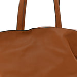 Calfskin Large Flamenco Knot Bag Warm Desert