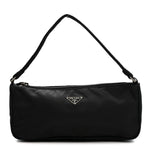 Tessuto Nylon Pochette Bag Black