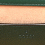 Textured Dollar Calfskin Web Small Diana Tote Bag Vintage Green Powder Pink