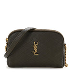 Lambskin Quilted Gaby Zipped Pouch