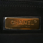 Tweed Quilted Maxi Chanel 19 Flap Black Ecru White