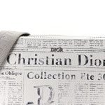 X DANIEL ARSHAM Grained Calfskin Newspaper Messenger White