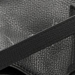 Grainy Calfskin House Check Small Canterbury Black