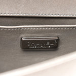Galuchat Stingray Small Boy Flap Silver