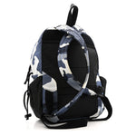 Nylon Camouflage Backpack Blue