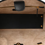 Calfskin Archetype Small Shopping Tote Black