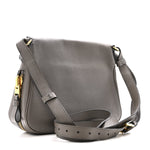 Calfskin Medium Shaded Jennifer Crossbody Bag Grey
