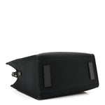 Canvas Calfskin La Medusa Small Tote Black