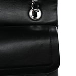 Lambskin Quilted Small Double Flap Black
