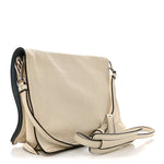 Glace Calf Etiquette Flap Bianco Astra
