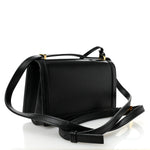 Calfskin Small Barcelona Shoulder Bag Black