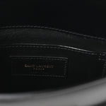 Smooth Calfskin Mini Manhattan Shoulder Bag Black
