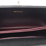 Caviar Quilted Mini Coco Handle Flap Black