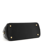 Saffiano Medium Galleria Double Zip Tote Black