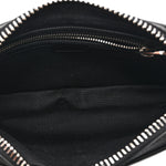 Soft GG Supreme Monogram Web Belt Bag Black Grey