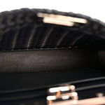 Vitello King Shiny Nappa Intreccio Petite Peekaboo I SEE U Satchel Midnight
