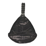 Snakeskin Rock and Chain Hobo Black