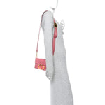 Smooth Calfskin 30 Montaigne Box Bag Pink