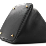 Taurillon Clemence Picotin Lock 22 MM  Black