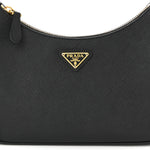 Saffiano Lux Re-Edition 2005 Shoulder Bag Black