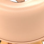 Vitello Grace Matte Nano Fendigraphy Hobo Charm Light Rose