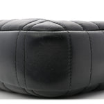 Lambskin Quilted Small Lola Camera Bag Black
