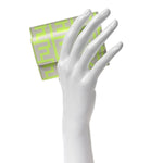 X MARC JACOBS Nappa Vitello King Logo Print Cardholder White