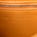 Lambskin Maxi Intrecciato Small Cassette Crossbody Bag Clay