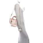 Tweed Cannage Small Vertical Toujours Rose des Vents
