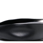 Calfskin Flap Crossbody Bag Black