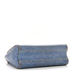 Epi Twist Shoulder Bag MM Denim Light