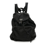 Tessuto Nylon Vela Cinch Backpack Black