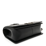 Lambskin Quilted Medium Boy Flap Black
