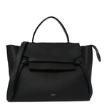 Grained Calfskin Mini Belt Bag Black