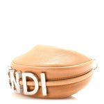 Vitello Grace Nano Fendigraphy Hobo Charm Miele Scuro