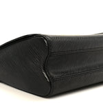Epi Twist Braided Strap Shoulder Bag MM Black