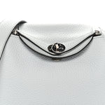 Taurillon Clemence Mini Lindy 20 Bleu Pale