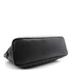 Calfskin Quilted ES Giant Travel Bag Black