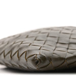 Calfskin Intrecciato Mini Hop Khaki